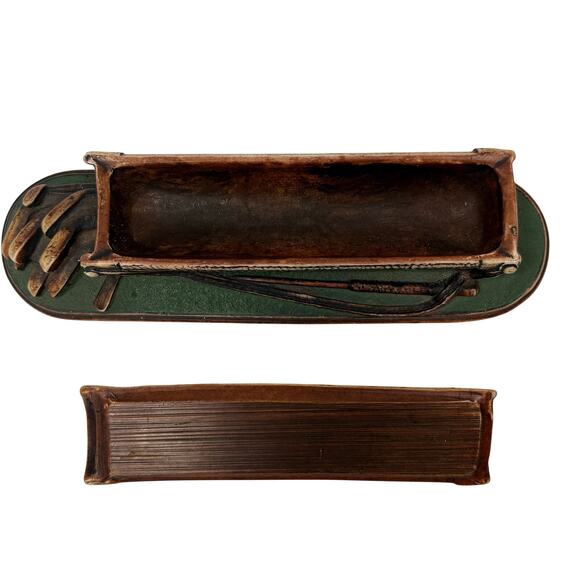 Vintage Golf Pen Holder Desk Organizer Resin Office Decor 10” - Picture 3 of 9